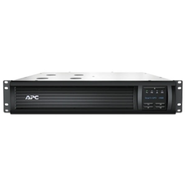Picture of APC by Schneider Electric SMT1500RM2UCNC 1500VA 120V 2U Rackmount LCD Network Smart UPS, Black