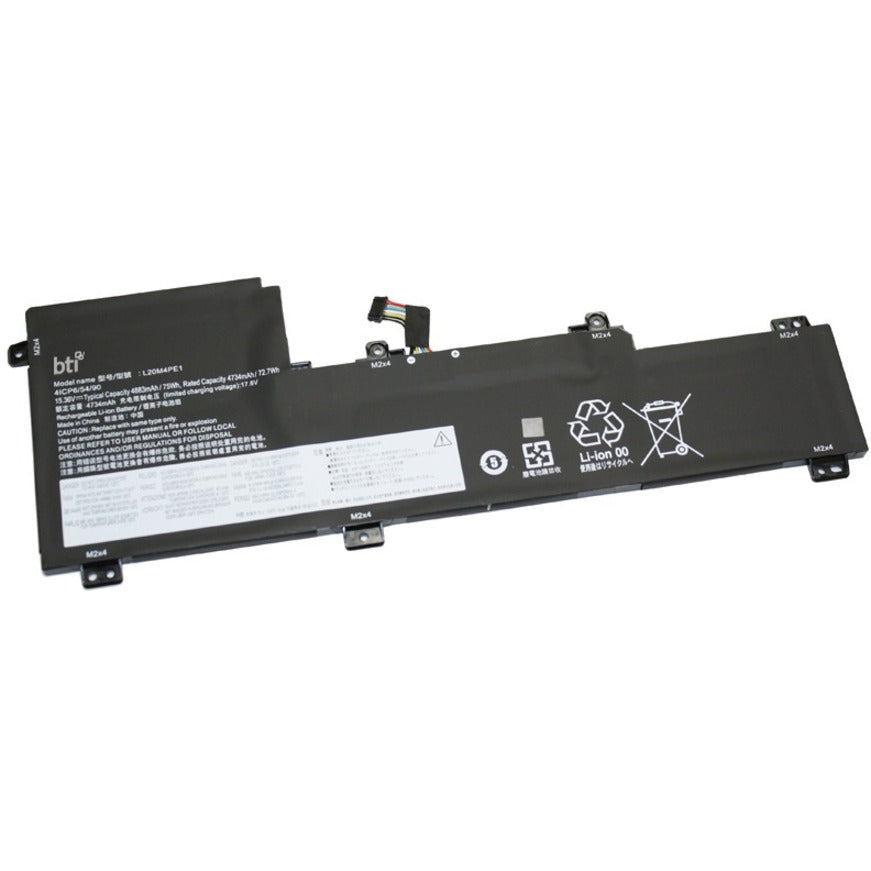 L20M4PE1-BTI Notebook Battery for Ideapad 5 PRO-16ACH6, 16ACH6 & 82L5