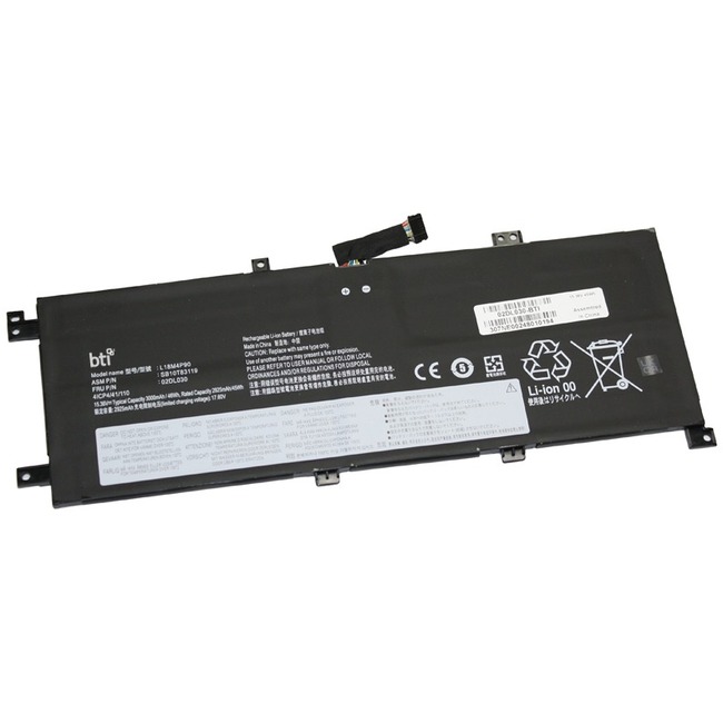 02DL030- Replacement Battery for Lenovo ThinkPad L13 20R3 L13 20R4 L13
