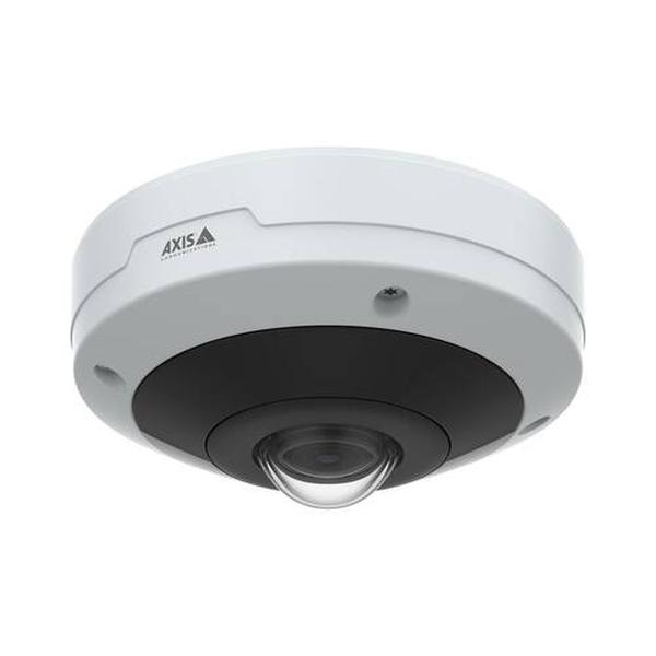 02511-001 M4318-PLVE 12MP Outdoor IR Panoramic Mini Dome IP Camera, 1.3 mm Fixed Lens, White