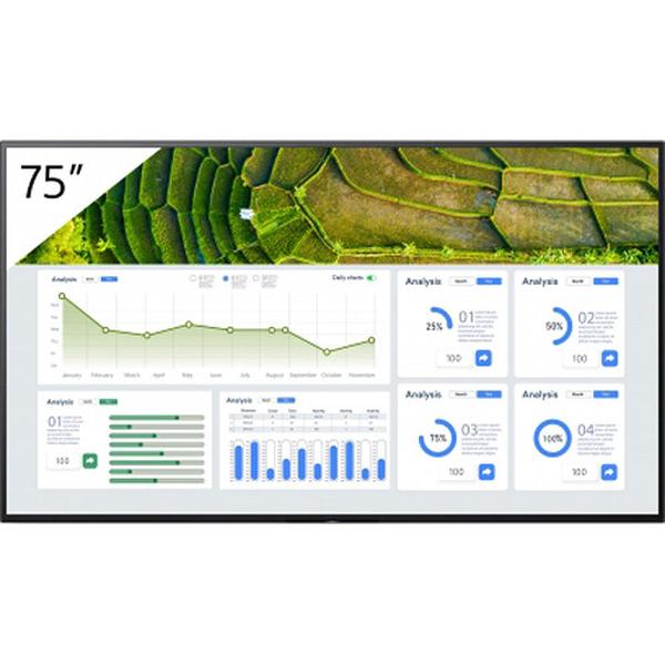 FW75BZ30L 75 in. Series UHD 4K HDR Commercial Monitor -  Sony