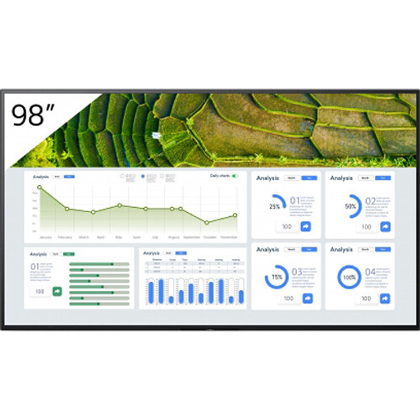 75 in. Bravia 4K HDR Professional Display Monitor, Black