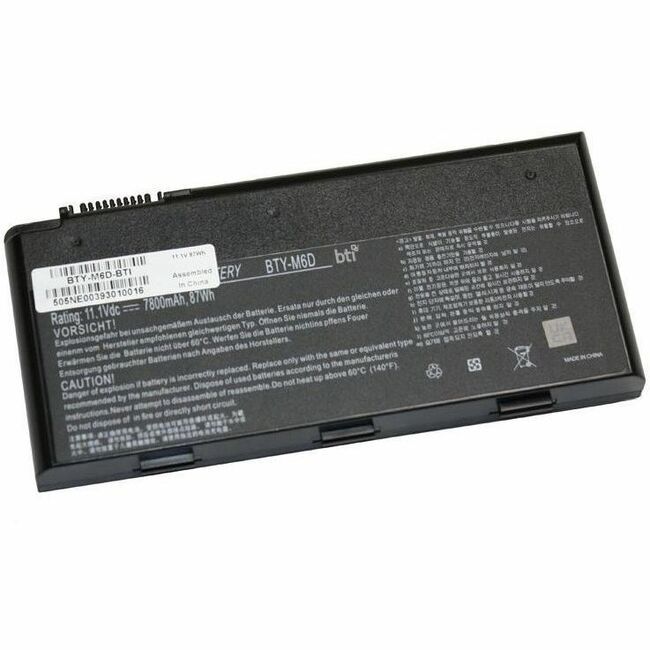 BTY-M6D-BTI Battery for MSI E6603, GT60, GT660 & GT663 & GT680