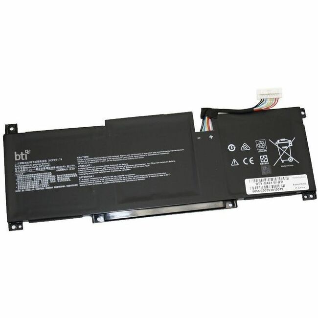 BTY-M491-W-BTI MSI Prestige 14- A11SB Bty-M481-W Notebook Battery
