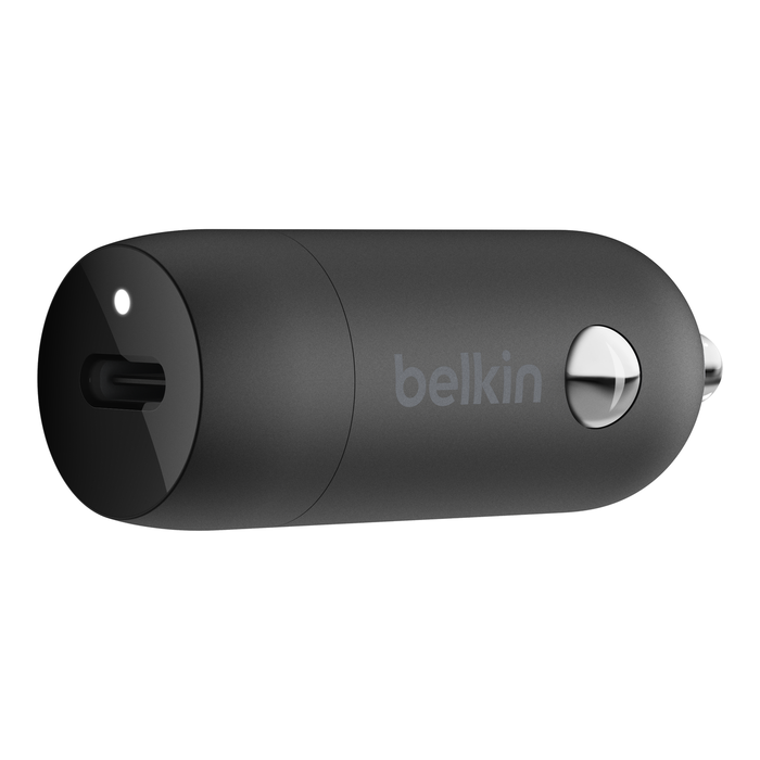 Picture of Belkin International CCA004BTBK 30 watt USB-C Car Charger&#44; Black