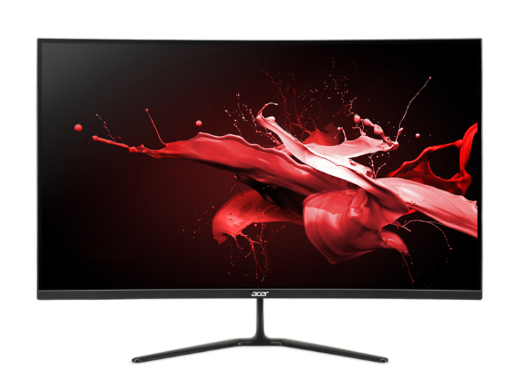 Picture of Acer UM.JE0AA.301 31.5 in. 1920 x 1080 Nitro ED320QR S3 Widescreen Gaming VA Curved LCD Monitor&#44; Black