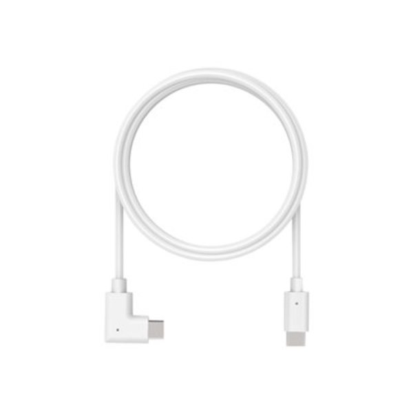 Picture of Compulocks Brands 6FTALLUSBC 6 ft. 90 deg Charge & Data USB-C to USB-C Right Angle Cable&#44; White