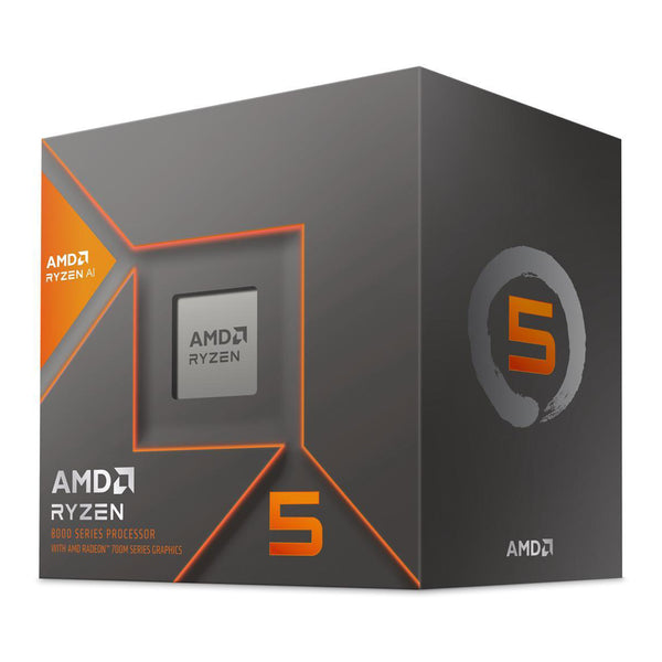 Picture of AMD 100-100001237BOX Ryzen 5 8600G 6-Core 12-Thread 4.3GHz AM5 Processor with Wraith Stealth Cooler