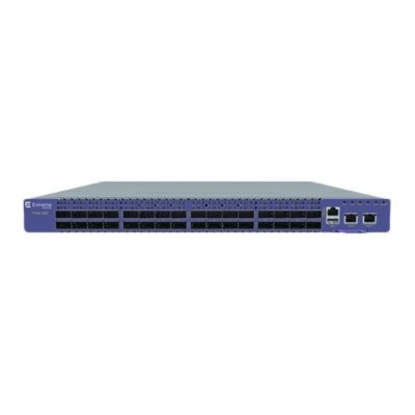 Picture of Extreme Network 7720-32C-AC-F 7720-32C Network Switch with Front to Back Air Flow for Supports 32x40-100G with Dual AC Power Supplies