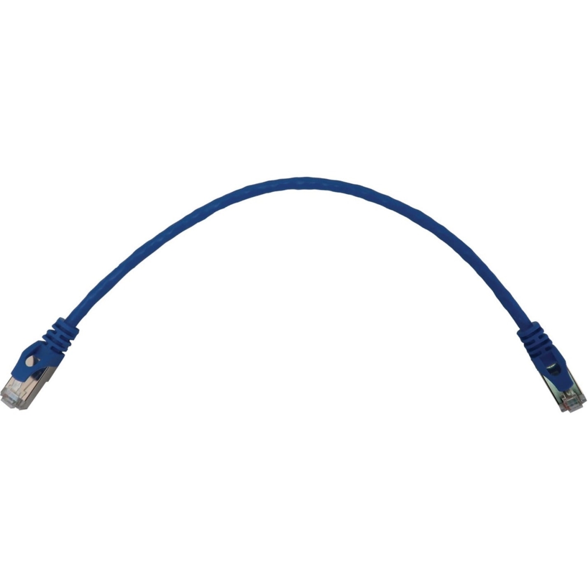 Picture of Tripp Lite N262-S01-BL 1 ft. Cat 6 Shielded Slim Male to Male Network Cable&#44; Blue