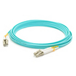 AddOn ADD-LC-LC-100M5OM4 100 m Laser Optimized Multi-Mode Fiber Duplex LC-LC OM4 Aqua Patch Cable