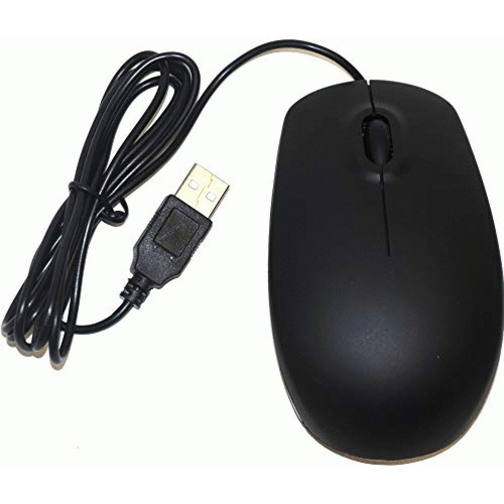Picture of RT Sales GC-MOUSE-10 USB Wired Generic Ergonomic Ambidextrous Mouse&#44; Black