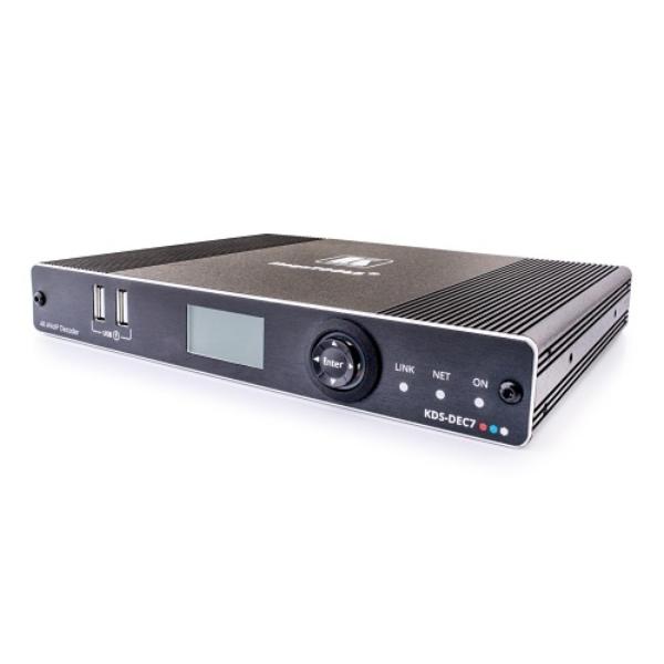 Picture of Kramer Electronics 60-000690 KDS-DEC7 High Performance Highly Scalable Avoip Decoder for 4K60 4-2-0&#44; HDR10 O