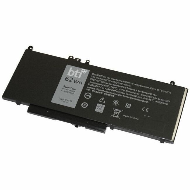 451-BBUN-BTI 4-Cell 7.6V Li-Ion Notebook Battery for Dell Latitude E5470 -  Battery Technology