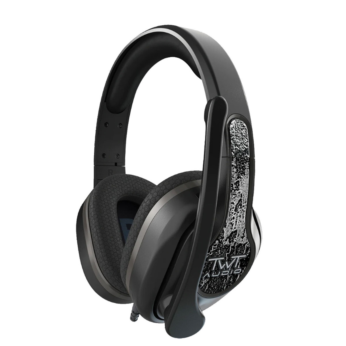 Picture of Thinkwrite Technologies TW350XG 3.5 mm & USB-A Audio Victory Gaming Headset - Black