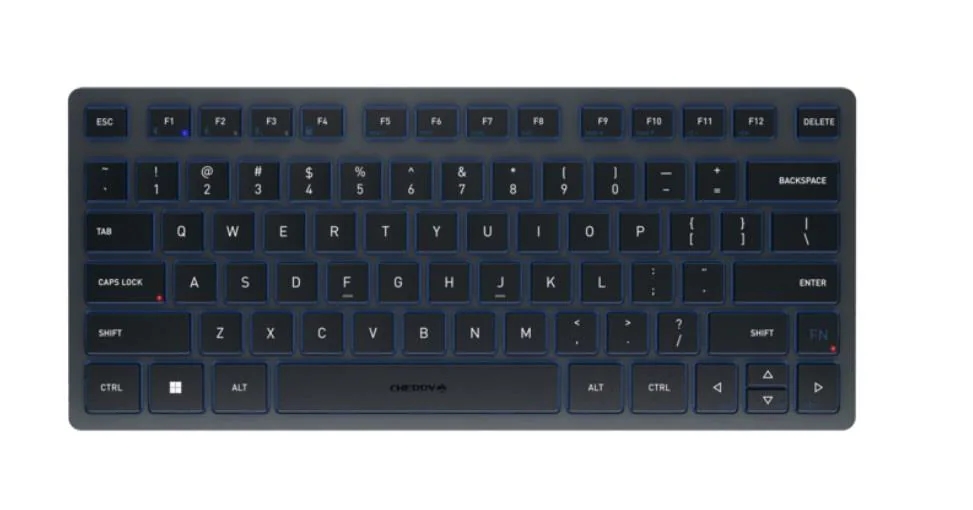 Picture of Cherry Americas JK-7100US-22 Multi-Device Compact Keyboard with Three Bluetooth Channels