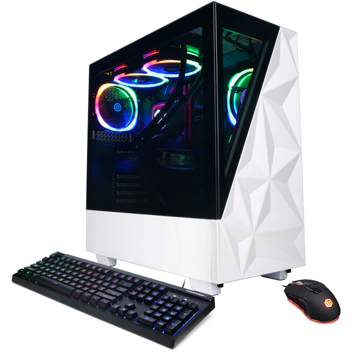 SLC10060CPGV9 Gamer Supreme Liquid Cool Desktop Computer - White -  Cyberpowerpc