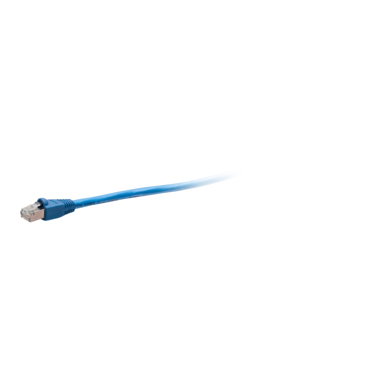 43724 3 ft. TAA-Compliant F-Series Cat6 Snagless Shielded STP Network Cable - Blue