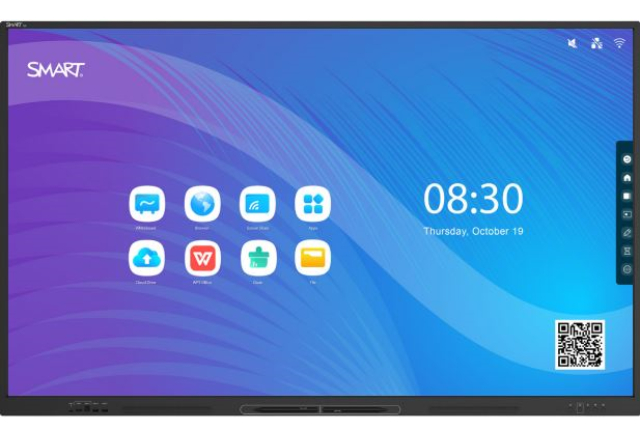 GX065-V3 65 in. Smart Board GX V3 Series Interactive Display - Black