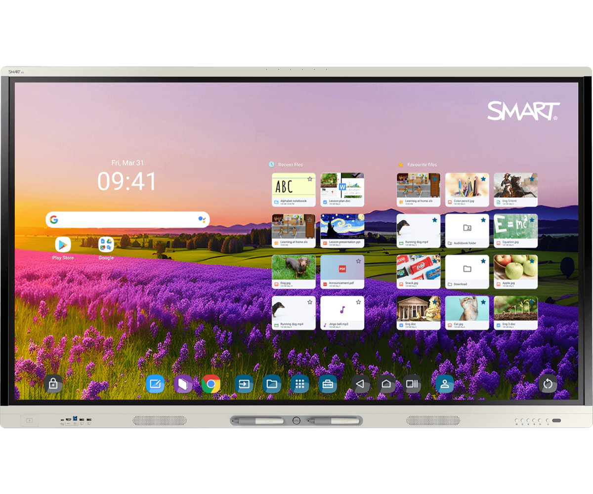 MX265-V5 65 in. Smart Board MX V5 Series Interactive Display with iQ - White