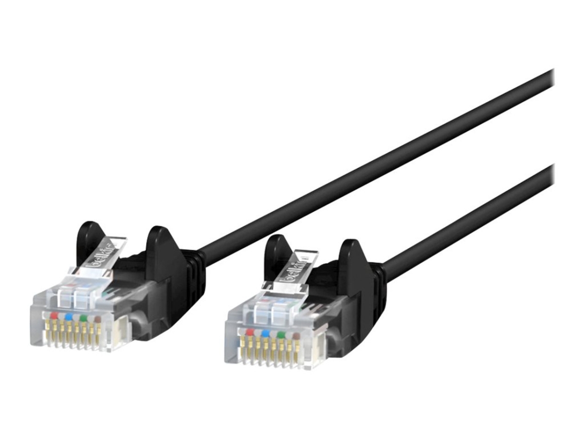 Belkin International CE001B05-BLK-S Patch Cable - Unshielded Twisted UTP - Male Left Gender - Male Right GEND - Set of 2