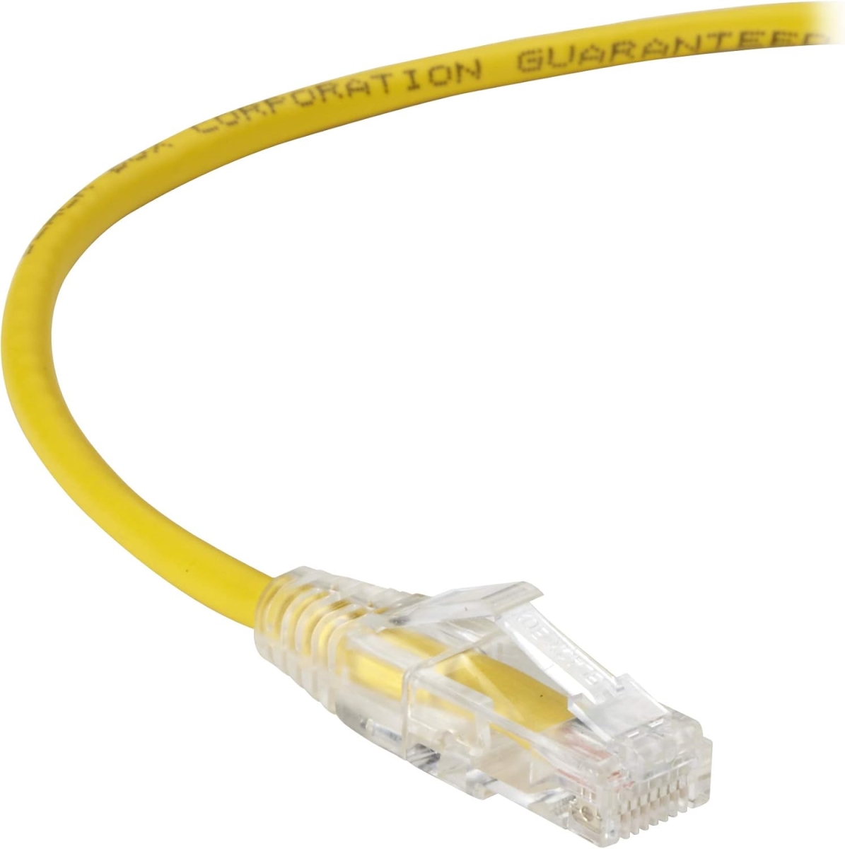 Black Box C6PC28-YL-15 CAT6 250-MHz Snagless 28AWG Stranded Ethernet Patch Cable - Unshielded