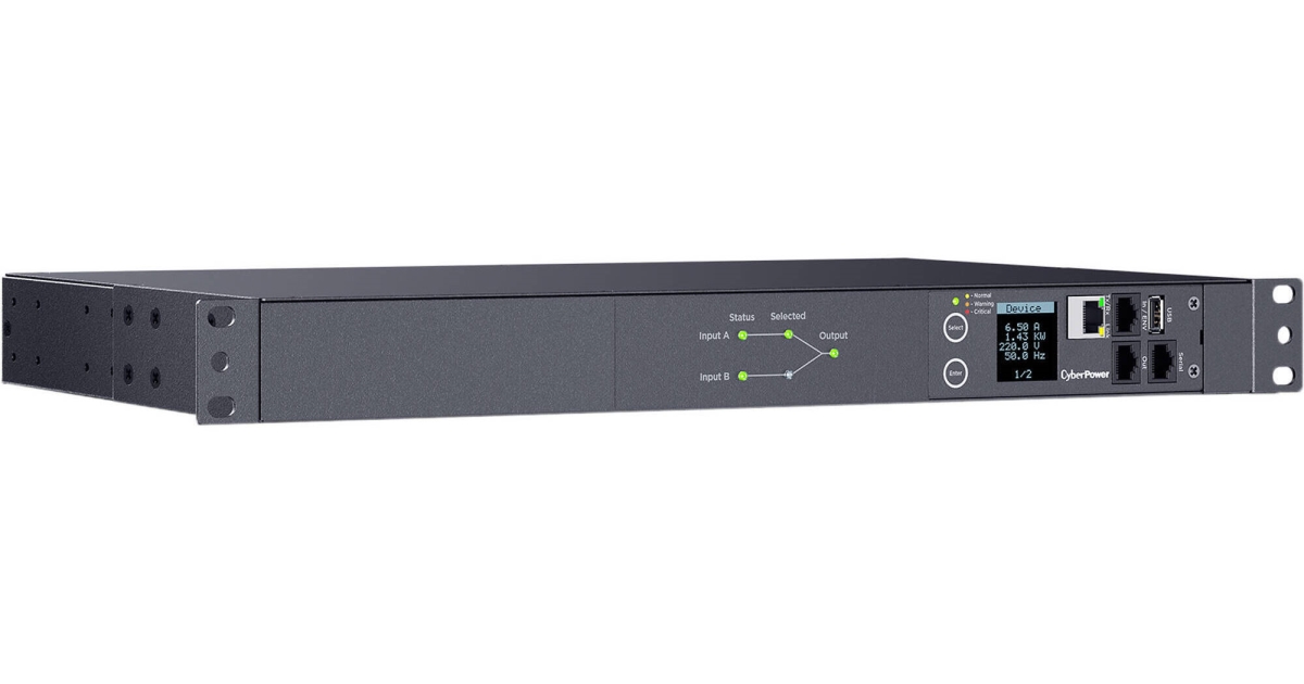 PDU44004 Power Distribution Unit - 1U - 200 - 240 VAC - 12 IEC-320 C13 - 12A