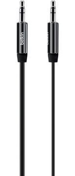 Components  3.5 mm Flat - Straight - NIC Audio Cable - BELKIN AV10127TT03-BLK