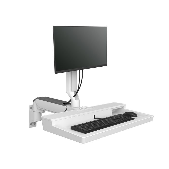 Picture of Ergotron 45-621-251 9 in. Care Fit Combo Keyboard & Monitor Mount Arm