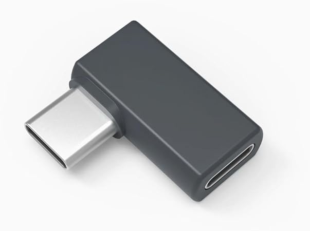 DBA Heckler Design T525 USB-C Right Angle Adapter, Black