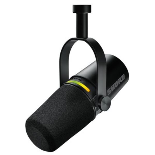 Picture of Shure Orporated MV7-K Dual-Output Cardioid Dynamic Microphone - Black