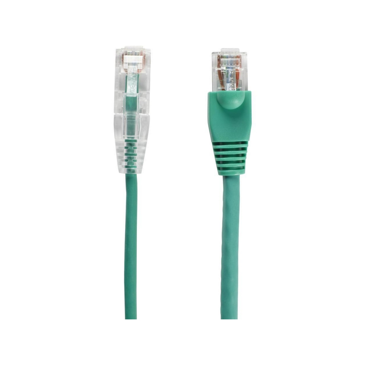 Black Box C6APC28-GN-15 28 AWG CAT6A 500 MHz Snagless Stranded Ethernet Patch Cable with Unshielded - Green