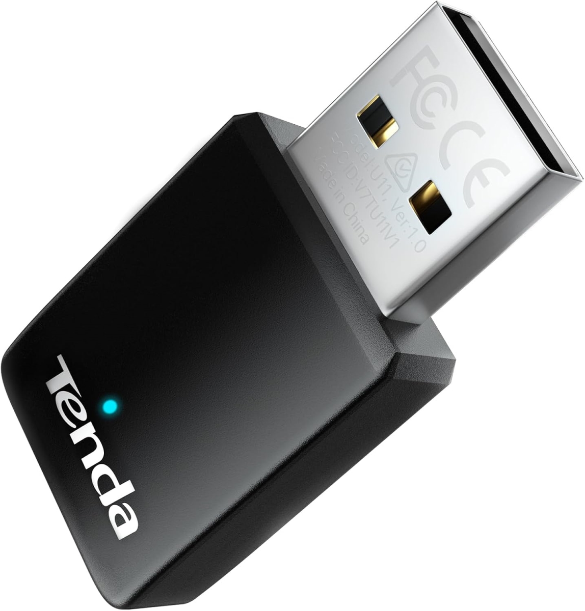 Picture of Tenda Technology U11 AX900 Wi-Fi 6 Wireless Adapter&#44; Black