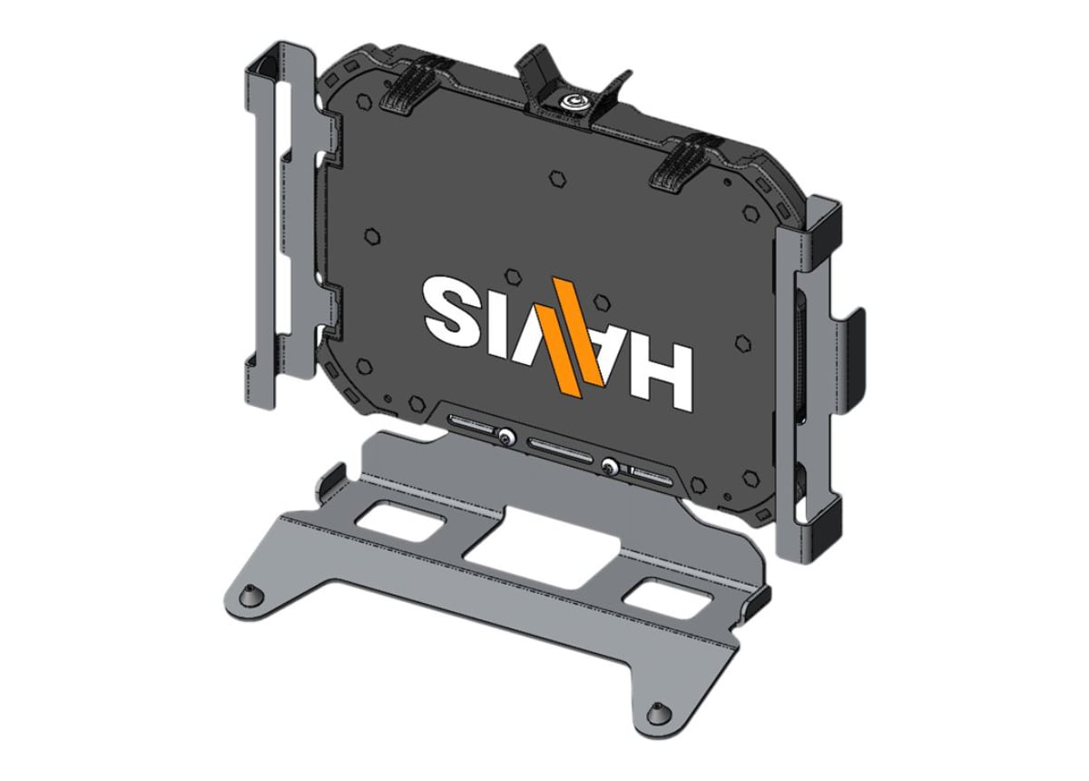 Picture of Havis PKG-UT-2019 UT-2000 Rugged Mounting Component for Dell 7230 Tablet & Keyboard