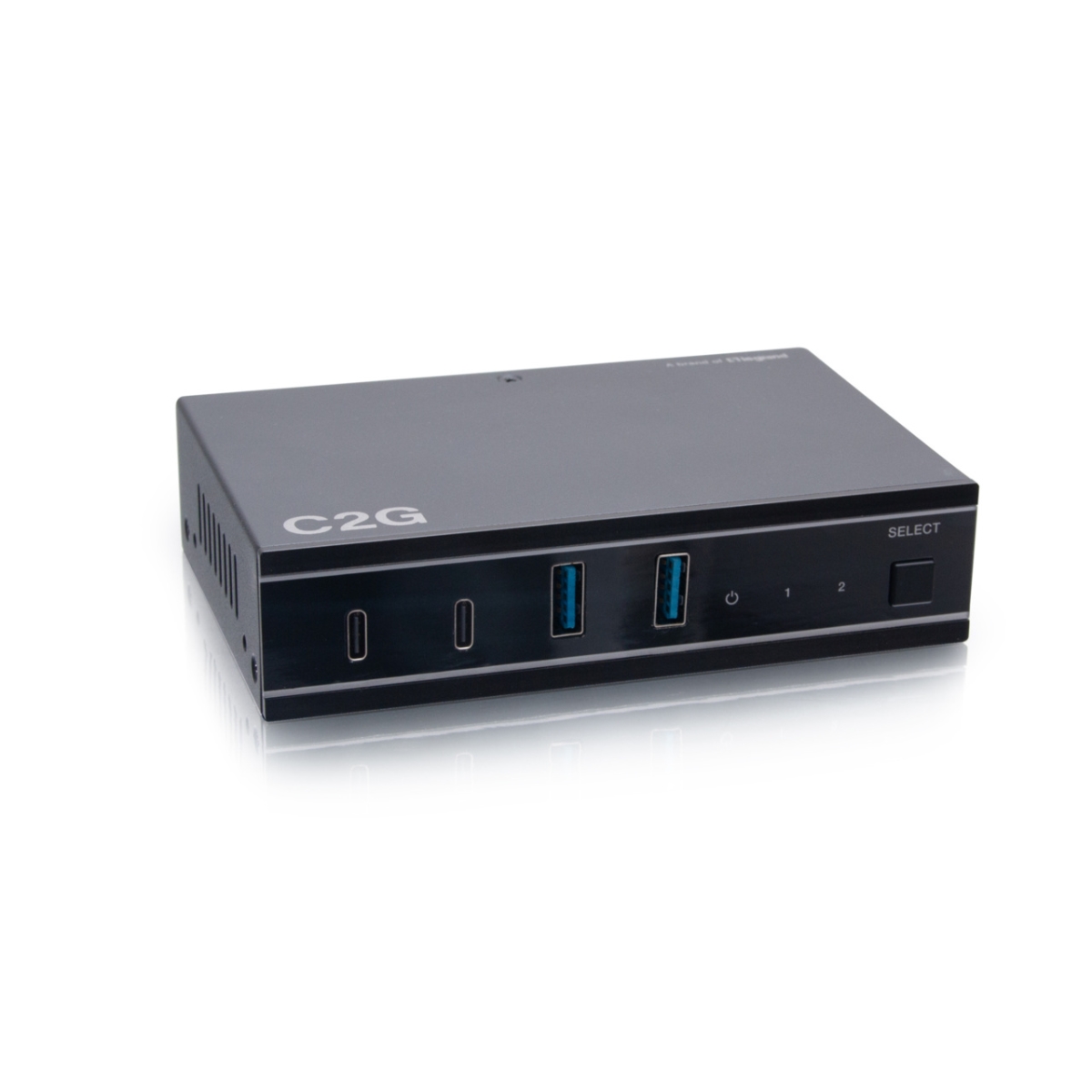 Picture of C2G C2G54263 USB 3.2 Gen 1 2x4 USB-C Switch&#44; Black