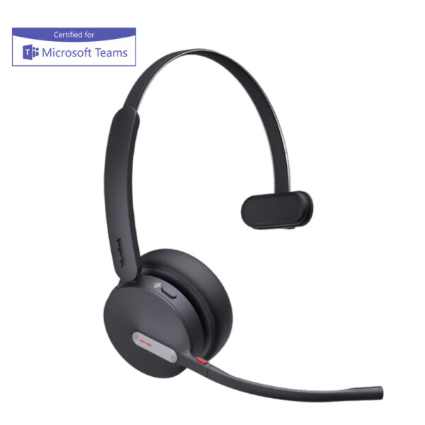 Picture of Yealink Network Technology BH70 MONO TEAMS USB-A Bluetooth 1208665 BH70 Mono Teams USB-A Headset&#44; Black