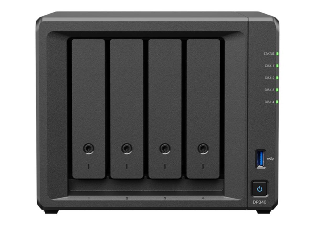 Picture of Synology America DP340 4 x 8 TB HDD RAID 5 & 2 x 400 GB SSD RAID 1 Cache ActiveProtect Appliance