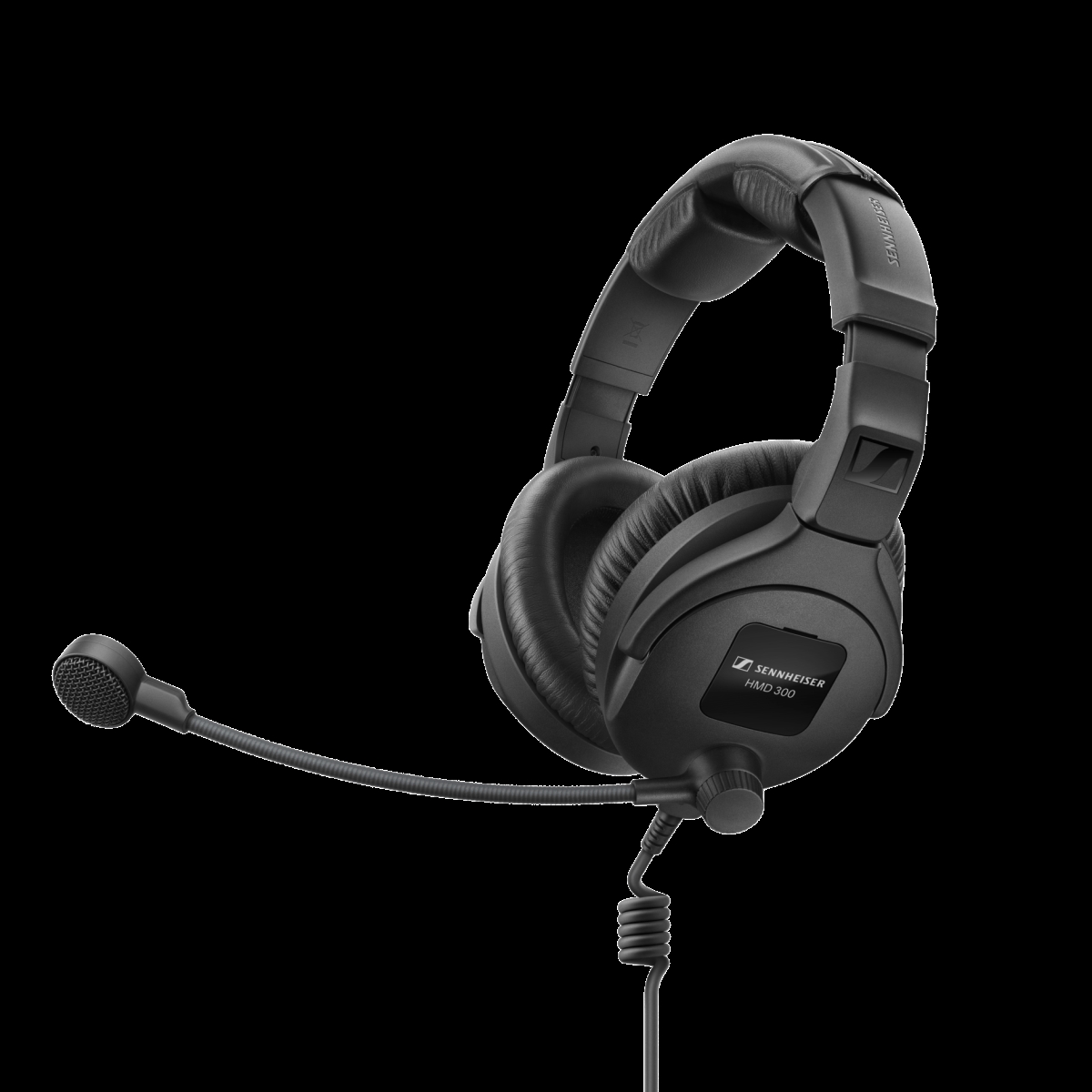 Picture of Sennheiser Electronic 700317 Closed-Back Switchable Activegard Limiting Technology Circumaural Broadcast Headset