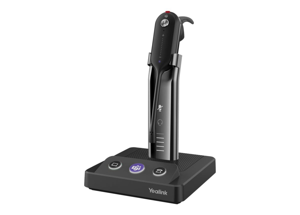 Picture of Yealink Network Technology WH63-UC Black 1308009 Video Conferencing Wireless Headset