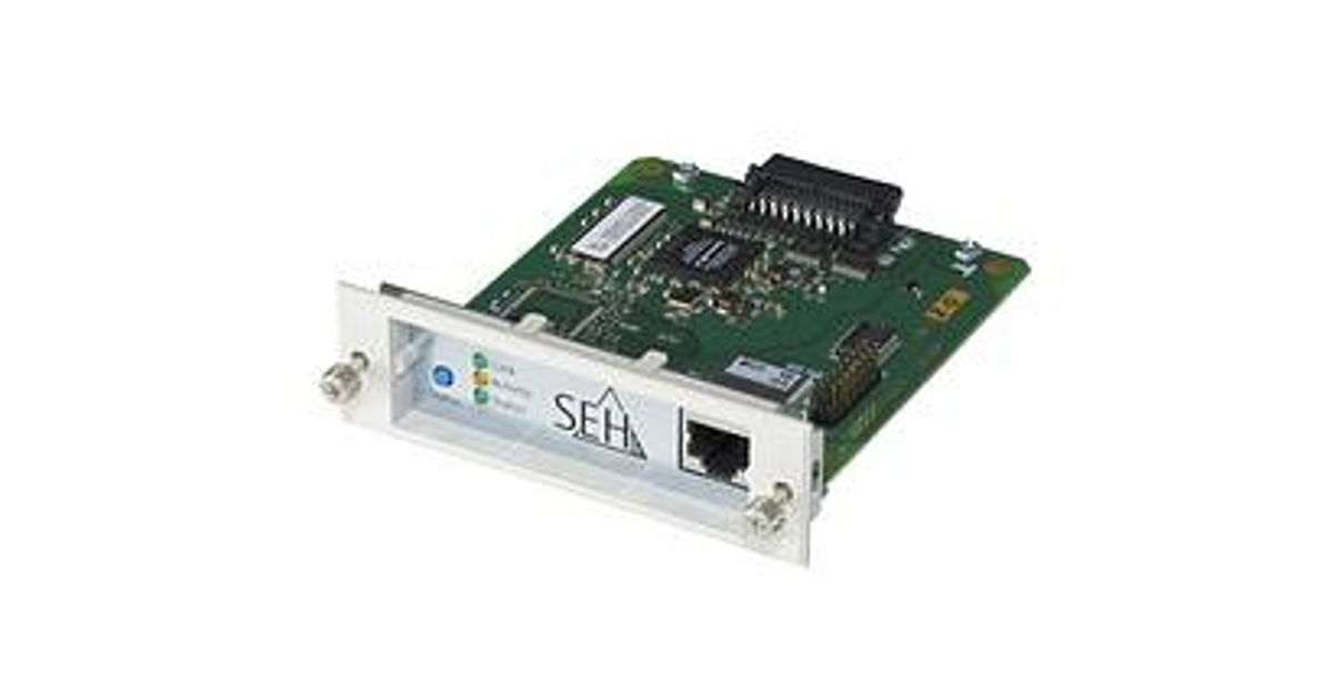 Picture of Epson C12CM04460 SEH PS107 10-100 Base TX Ethernet Network interface Card