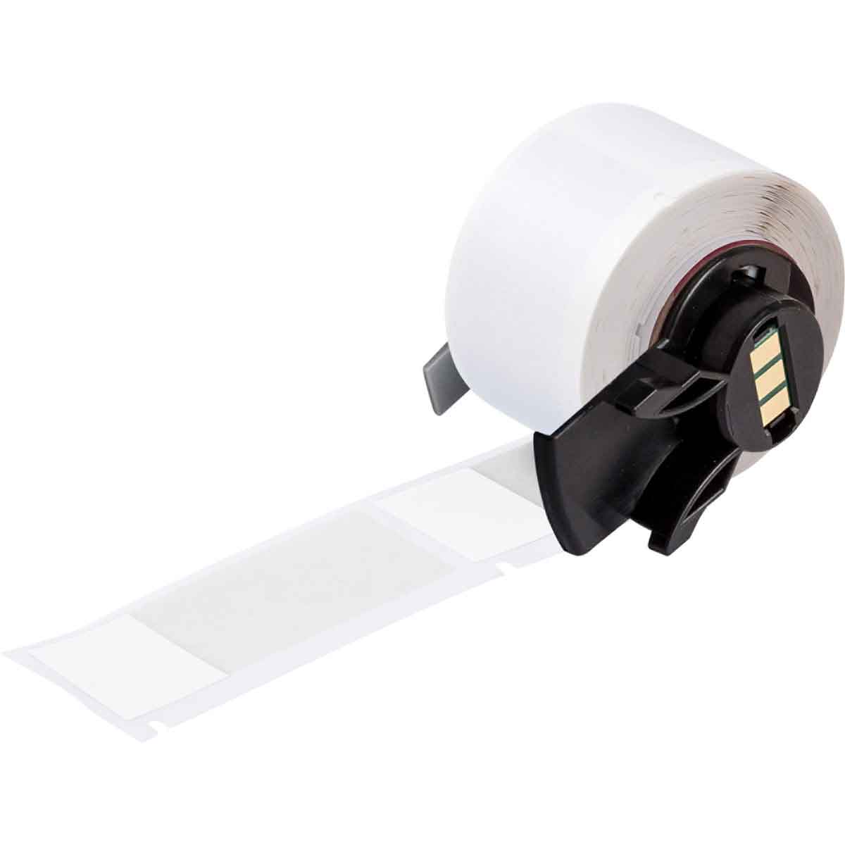 M6-21-427 2.5 x 1 in. Self-Laminating Vinyl Wrap Around Wire & Cable Labels for M6 & M7 Printers, White