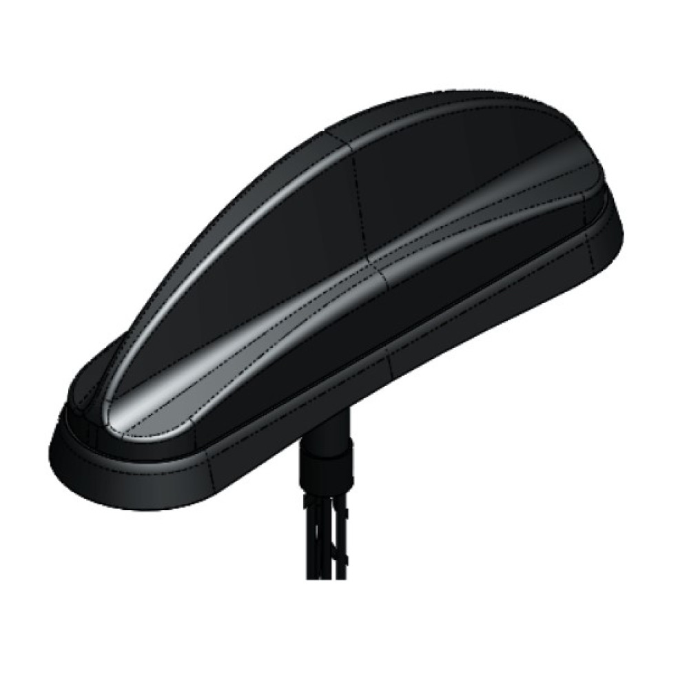 Picture of Panorama Antennas LGAM-6-60-D Lo Pro IoT 2x Cell & 2x Wi-Fi GPS & GNSS Antenna with 3 m Cable&#44; Black