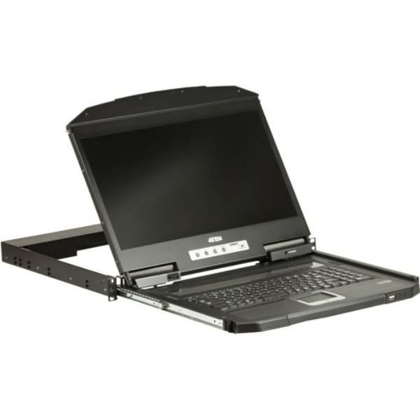 Picture of Aten CL3100NX 19 Ultra Short Depth Single Rail LCD Console