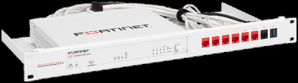 Picture of Rackmount.It RM-FR-T21 Rack Mount Kit for Fortigate 50G Series