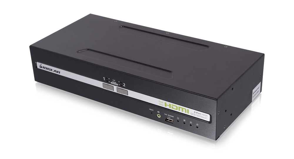 Picture of Iogear GCS1322TAA4C 2-Port Dual View HDMI Secure KVM Switch