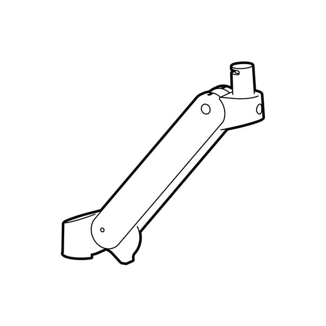 Picture of Ergotron 98-732-290 Mounting Arm for Pole&#44; White