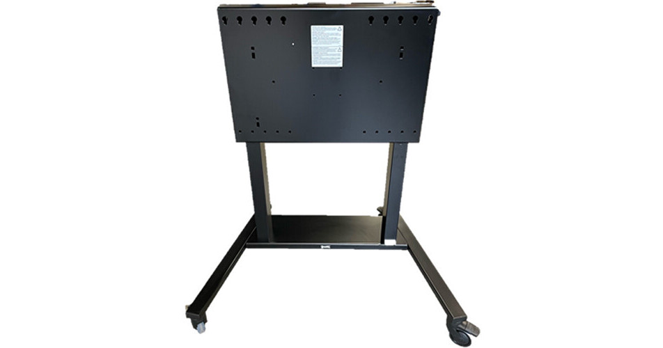 FSE-420-C1 Electric Height-Adjustable Floor Mobile Stand, Black