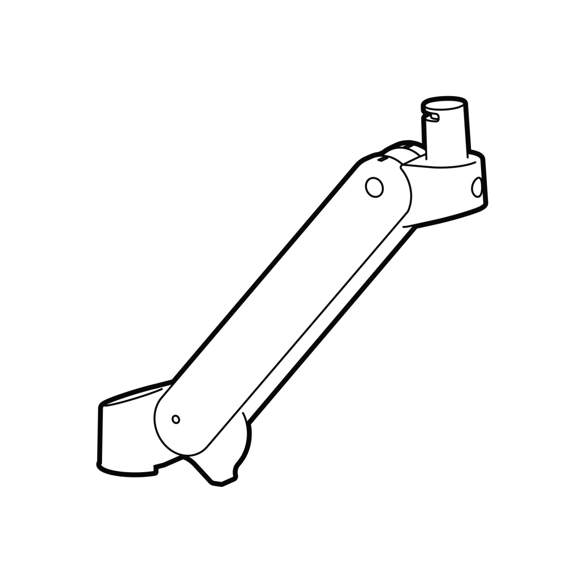 Picture of Ergotron 98-732-292 LX Pro Arm Without Pivot&#44; Black