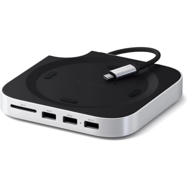 Picture of Satechi ST-GNMMES Stand & Hub with M.2 SSD Enclosure for Apple Mac Mini M4