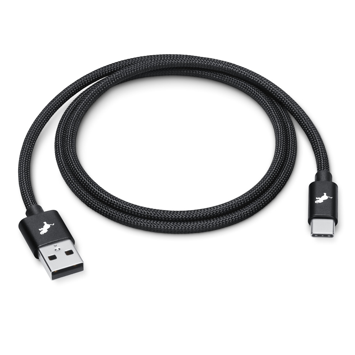 Picture of Nimble NB-AC075M-12114A 0.75 m Power Knit USB-A To USB-C Cable&#44; Black